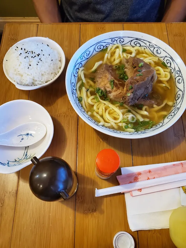 Okinawa Soba with Spare Ribs